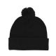 24 Pieces of Pom Acrylic Cuff Beanie BLACK