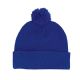 24 Pieces of Pom Acrylic Cuff Beanie ROYAL