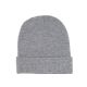 24 Pieces of Acrylic Beanie W/ Cuff HEATHER_GREY