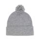 24 Pieces of Pom Acrylic Cuff Beanie HEATHER_GREY