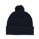 24 Pieces of Pom Acrylic Cuff Beanie NAVY