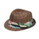 24 pieces of What Braid Straw Fedora BROWN