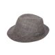 24 pieces Men's Plaid Fedora Hat BROWN - Fedoras, Driver Caps & Visor