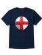 12 Pieces Unisex Cotton Soccer Printed T Shirt England Soccer Printed Tee Size Small - Soccer Team Tees