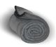 20 Pieces Charcoal Grey Fleece Throw Blanket 50 X 60 in - Fleece & Sherpa Blankets