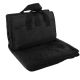 20 Pieces Black Fleece Nylon Picnic Blanket 50 X 60 in - Fleece & Sherpa Blankets