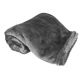 10 Pieces Grey Oversized Mink Touch Blanket 60 X 72 in - Micro Plush Blankets
