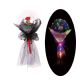 96 Pieces 20" LED bobo balloon with rose inside Assorted Color - Balloons & Balloon Holder