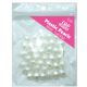 600 Pieces 30g pearl white 1x1.4cm - Craft Beads