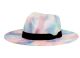 6 pieces Wide Brim Fashion Fedora With Grosgrain Band Mix Pink - Fedoras, Driver Caps & Visor