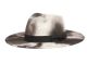 6 pieces Wide Brim Fashion Fedora With Grosgrain Band Mix Black - Fedoras, Driver Caps & Visor