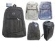 48 Pieces Backpack 16.5-inchx11-inchx5-inch With Flap 2-Cup Holder 3-Pocket - Backpacks 16"