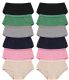 Yacht & Smith Womens Cotton Lycra Underwear, Panty Briefs, 95% Cotton Soft Assorted Colors, Size Small
