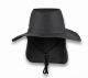 48 Pieces High Profile Wide Brim Sun Hat Dark Grey - Sun Hats