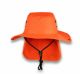 48 Pieces High Profile Wide Brim Sun Hat Orange - Sun Hats