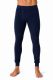 Mens Cotton Thermal Waffle Pants, Navy Size 2X-Large