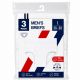 Yacht & Smith Mens Cotton White Brief Size Small
