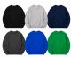 Youth Cotton Crew Neck Sweat Shirt Assorted Colors Size Large