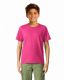 24 Pieces Kids Youth Cotton Dark Pink T Shirts Size XS - Boys T Shirts