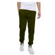 24 Packs Men's FleecE-Lined Jogger Sweatpants Olive Size S - Mens Sweatpants