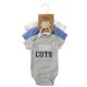 24 pieces 4-Piece Baby Bodysuits & Teether Set - Too Cute - Baby Apparel