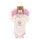 24 pieces 4-Piece Baby Bodysuits & Teether Set - I Love Mommy - Baby Apparel