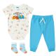 48 pieces 3-Piece Baby Clothing Set - Adventure Crew - Baby Apparel