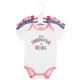 48 pieces 3-Piece Baby Bodysuit - The Snuggle Is Real - Baby Apparel
