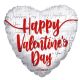 100 pieces Valentines Day Letterings Foil Balloon - Bagged - Balloons & Balloon Holder