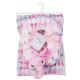24 pieces Baby Blanket & Neck Pillow Set - Pink - Baby Accessories