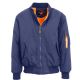 12 Packs Men's Heavyweight MA-1 Flight Bomber Jacket Navy Size S - Mens Jackets