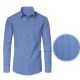 24 Packs Men's Long Sleeve Performance Stretch Printed Dress Shirts Asst Sizes - Mens Polo Shirts