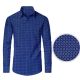 24 Packs Men's Long Sleeve Performance Stretch Printed Dress Shirts Asst Sizes - Mens Polo Shirts