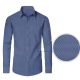 24 Packs Men's Long Sleeve Performance Stretch Printed Dress Shirts Asst Sizes - Mens Polo Shirts
