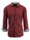 24 Packs Men's Long Sleeve Slim Fit Dress Shirts Asst Sizes M-2xl - Mens Polo Shirts