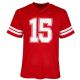 12 Packs Men's Moisture Wicking Mesh Football Jersey Tee Asst S-2xl - Men's Activewear