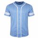 12 Packs Men's Pinstripe Baseball Jersey Tee Asst S-2xl - Men's Activewear