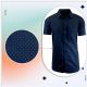 24 Packs Men's Short Sleeve Performance Stretch Printed Dress Shirts Asst S-2xl - Mens Polo Shirts