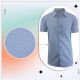 24 Packs Men's Short Sleeve Performance Stretch Printed Dress Shirts Asst S-2xl - Mens Polo Shirts