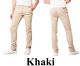 24 Packs Men's Slim Fit Cotton Stretch Chino Pants Khaki Assorted Size - Mens Pants