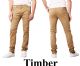 24 Packs Men's Slim Fit Cotton Stretch Chino Pants Timber Assorted Size - Mens Pants