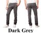 24 Packs Men's Slim Fit Cotton Stretch Chino Pants Grey Assorted Size - Mens Pants