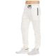 36 Packs Men's Slim Fit Fleece Lined Joggers With Heat Seal Zipper Natural Asst - Mens Thermals