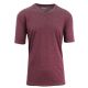36 Packs Men's Short Sleeve Crew Neck Heather Colored Tee Burgundy Asst Size - Men's Activewear