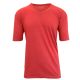 36 Packs Men's Short Sleeve Crew Neck Heather Colored Tee Red Asst Size - Men's Activewear