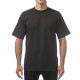 24 Packs Men's Premium Heavyweight Crew Neck Short Sleeve Tee Black Size M - Men's Tee Shirts For Donation