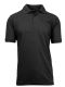 24 Packs Men's Short Sleeve Pique Polo Shirt Black Size Small - Mens Polo Shirts