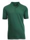 24 Packs Men's Short Sleeve Pique Polo Shirt Hunter Size Small - Mens Polo Shirts