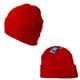 36 Pieces Knitted Cuffed Winter Hat Solid Red - Winter Beanie Hats