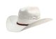 6 Pieces Western Cowboy Hats W/trim Band White - Cowboy & Boonie Hat